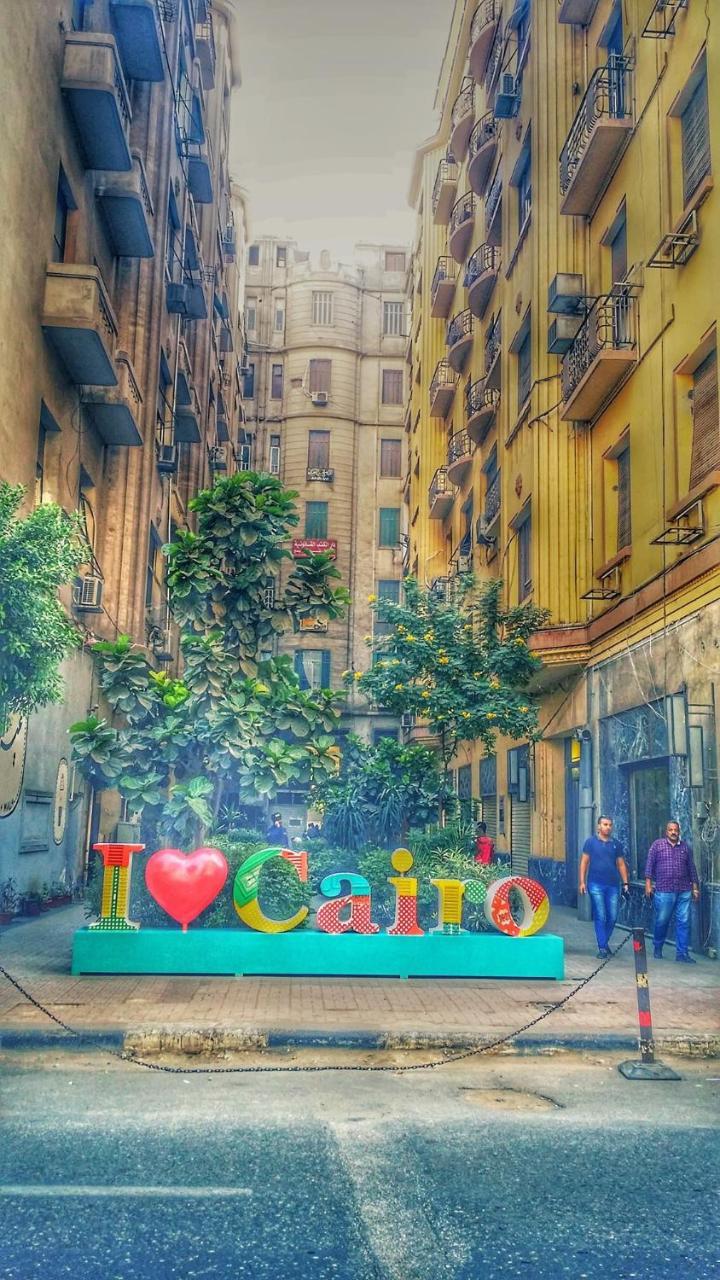Hi Nile Plaza Hostel Kairó Kültér fotó